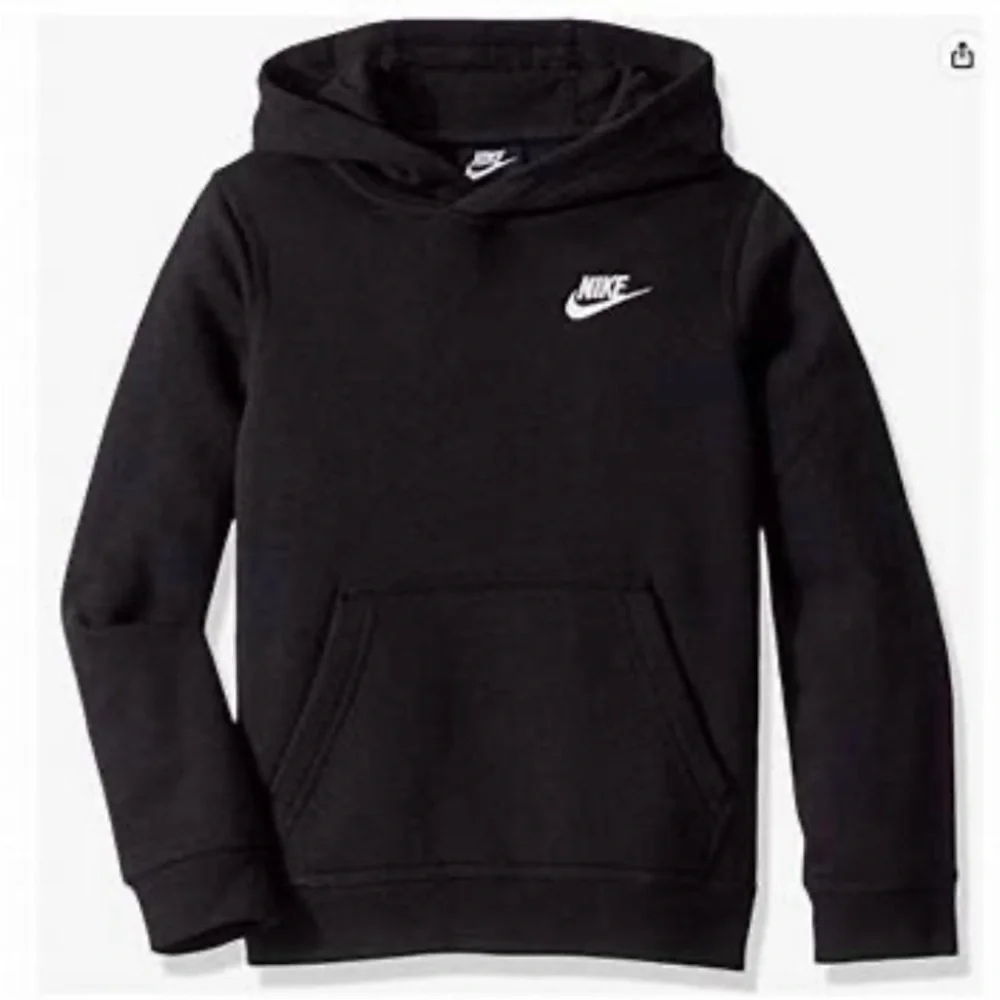 Nike Club Overhead Black‎ Hoodie Child Sz 6